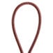 A red Waring lead with a metal clasp.