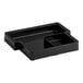 A black plastic Bunn drip tray with a few compartments.