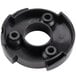 A black plastic Waring spigot with two holes.