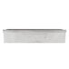 A silver rectangular stainless steel tray with "Waring" on it.