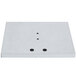 A white square Waring insulation plate with holes.