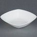 CAC MAJ-B9 Majesty European Bone China 38 oz. Square Bowl - 24/Case