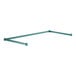 A green metal frame for Regency wire shelving.