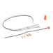 A white wire and connector kit for a Bunn OHW hot water dispenser.