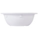 A white GET Creative Table Diamond melamine bowl.