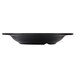 A case of 24 textured black GET melamine bowls.