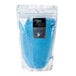 A bag of Rokz Pina Colada cocktail rimming sugar with blue powder inside.