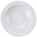 A CAC porcelain fruit bowl with an embossed rim.