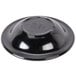 A black GET Elegance melamine bowl.