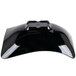 A black melamine San Michele flare bowl.