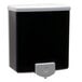 A black and white Bobrick ClassicSeries soap dispenser.