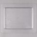 A clear plastic container with a clear lid.
