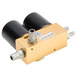 The solenoid valve for a VP210 vacuum sealer with gold and black parts.