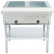 Eagle Group HT2 Liquid Propane Steam Table Two Pan 7000 BTU - Open Well