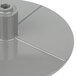 A grey plastic Waring slinger disc with a metal screw on top.