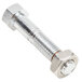 A stainless steel ARY VacMaster lower screw with a nut on it.