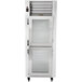 Traulsen G11001 Glass Half Door Reach In Refrigerator - Left Hinged Doors