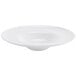 A white CAC porcelain soup bowl.