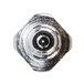A close up of a metal ARY VacMaster screw and nut assembly.