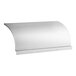 A white metal Frymaster flue deflector with holes.