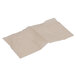 Durable Packaging Green Choice Interfolded Kraft Bakery Tissue, a folded brown piece of paper.
