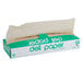 A box of Durable Packaging Green Choice Kraft Deli Sheets.