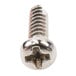 A close-up of a Waring screw with a metal head.