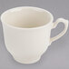 A Homer Laughlin ivory china cup with a handle.