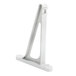 A white plastic Cambro Camshelving® replacement bracket.