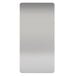 A rectangular stainless steel XLERATOR wall guard.