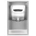 A metal box with a silver Excel Recess Kit for XLERATOR Hand Dryers.