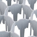 A white plastic grid extender with 30 compartments.