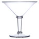 GET SW-1419-CL (SW1419) 48 oz. SAN Plastic Super Martini Glass