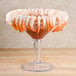 shrimp on a cocktail glass