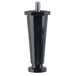 A black plastic Hatco adjustable leg with a screw on top.