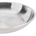 A close-up of a silver tray.