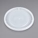 A white plastic lid with the Dinex logo.