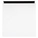 The front glass door for a Vollrath countertop food warmer with a black handle.