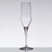 A clear Stolzle Exquisit wine flute.