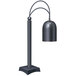 A black Hatco countertop bulb warmer heat lamp with an antique bronze trim.