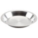 An American Metalcraft stainless steel pie pan.