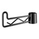 A black metal Regency swing hook with a handle and a hook.