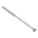 A stainless steel screw with a Vollrath logo on the head.