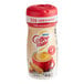 A plastic container of Nestle Coffee-Mate Original non-dairy coffee creamer with a red lid.