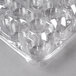 A clear InnoPak cupcake container with 24 compartments.