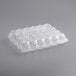 A clear plastic InnoPak mini cupcake container with 24 compartments.