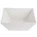 An American Metalcraft white square porcelain bowl.