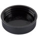 A black plastic Tablecraft bottle cap with a black lid.