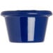 A blue Carlisle ramekin.