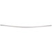 Crescent Suite BOV60BS6 60 inch Oval Curved Shower Bar with Bright Finish and Full 9 inch Arc